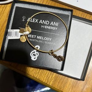 Alex and ani music bracelet